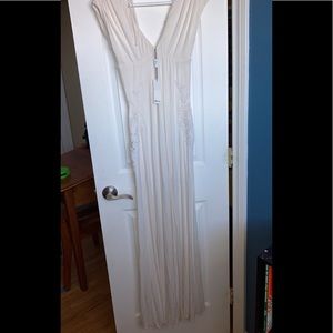Skye brand white maxi dress